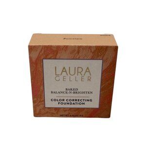 Laura Geller Baked Balance-N-Brighten Color Correcting Foundation Porcelain 9g